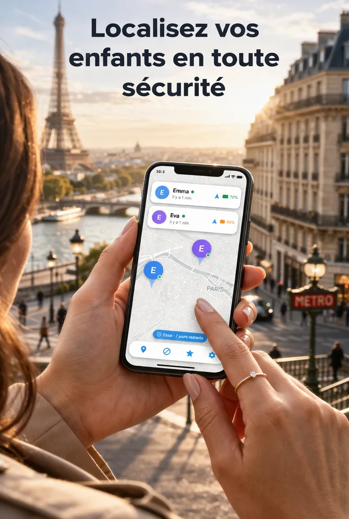 Sentinel Family - Localisez vos enfants en toute sécurité
