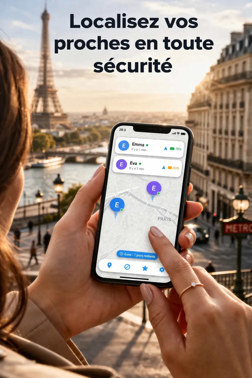 Sentinel Family - Localisez vos proches en toute sécurité